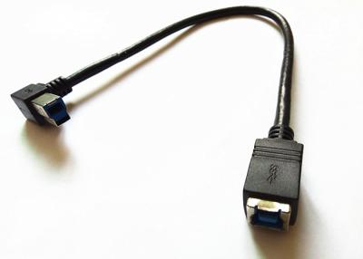 China Velocidad de carga rápida material del USB del cable del conector anguloso colorido de la aleación de cobre en venta