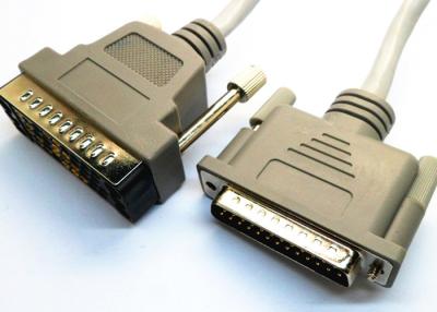 China Green Compliant USB Printer Cable / Printer Parallel Port Cable Reduces Interference for sale
