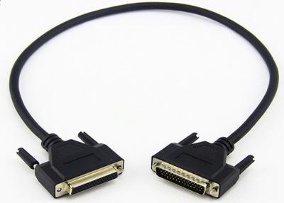 China Custom Length Parallel Printer Cable / Female Extension Cable 28 AWG Wire Gauge for sale