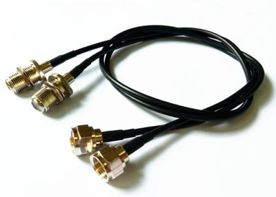 China Flexible Camera TV Coaxial Cable ,  RG174 Coax Cable With Custom Length for sale