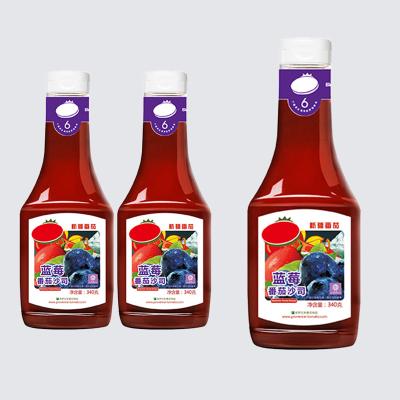 China 340 gramas de ketchup engarrafado 340 gramas de molho de tomate Tomates enlatados à venda