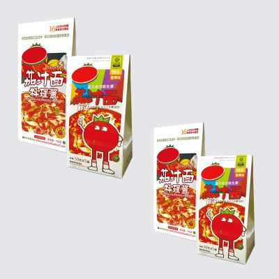 中国 OEMスパゲッティケチャップ パスタソース 新鮮なミニガラスケチャップボトル 販売のため