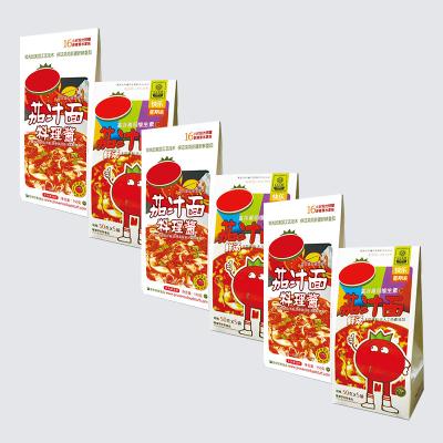 China 50g Jar de vidrio Ketchup Salsa de pasta Italia Salsa de tomate Botellas de vidrio en venta