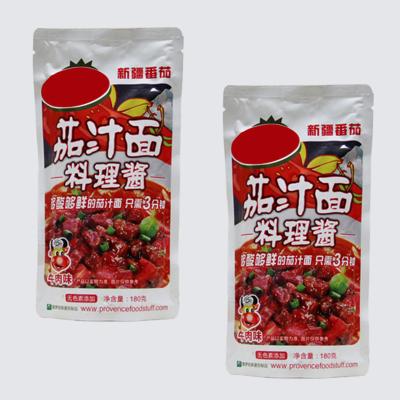 China Energía 7% Salsa de tomate con sabor 180g Bolso de ketchup de tomate en venta