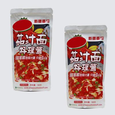China Comida rápida Condimento Umami Pasta de tomate Fritas Tomate Bolsa de ketchup en venta