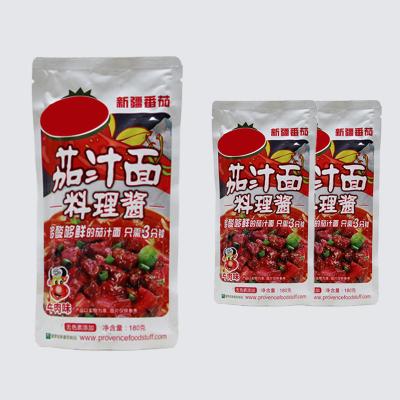 China Alimentos para el baño Ketchup bajo en sodio 180g Salsa de tomate baja en sal en venta