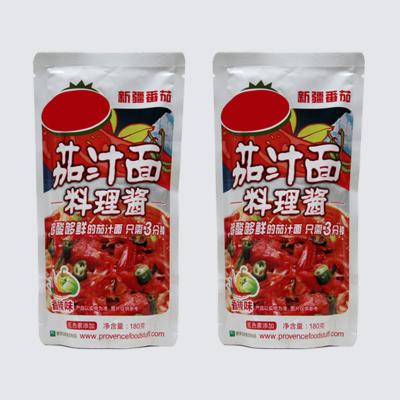 China 150g Roasted Tomato Pasta Sauce Household Concentrated Tomato Paste for sale