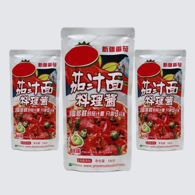 China Flavored Tomato Pulp With 7% Energy 17.3g Carbohydrates Per 100g for sale