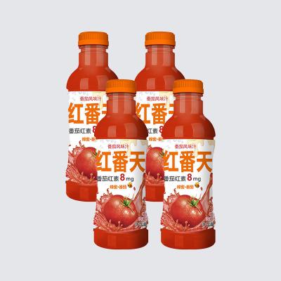 China 100 Natural Tomato Juice With Honey 9.2g Carbohydrates Per 100ml 0g Fat 6mg Sodium for sale