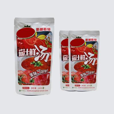 China 4.1g Saco de Gordura Tomate Sauce Tomate Passata 459 Kilojoules de Energia por 100g à venda