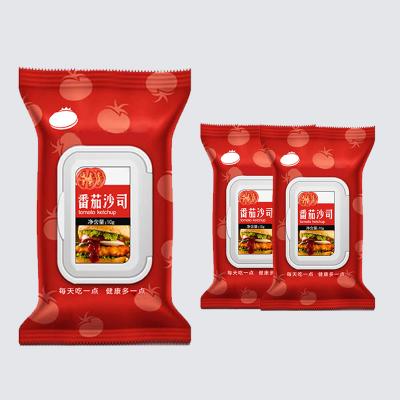 China El ketchup caliente y picante tomate bolso de ketchup polpa de tomate almacenaje en frío y seco en venta