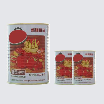 China Salsa de tomate envasada en botella de tomate de lata pasta de tomate 850 gramos en venta