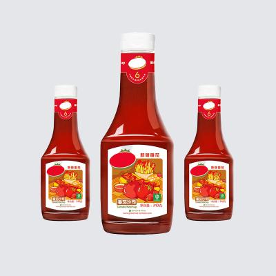 China Salsa de tomate embotellada con sabor a azúcar Tomate ketchup dulce y picante en venta