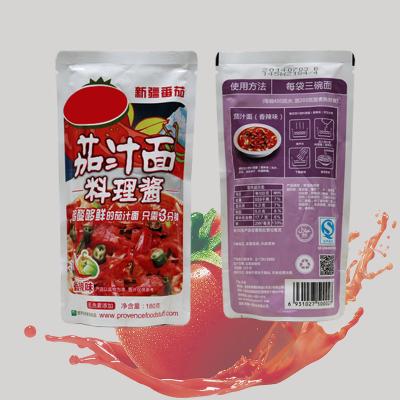 China Savory Red Tomato Sauce Sweet Tangy Flavor Store In Cool Dry Place. for sale