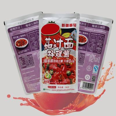 China Sweet And Tangy Red Pasta Tomato Red Sauce With Garlic Infusion for sale