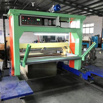 China 2150mm Long Sheet Horizontal Cutting Machine  Horizontal Foam Slitter for sale