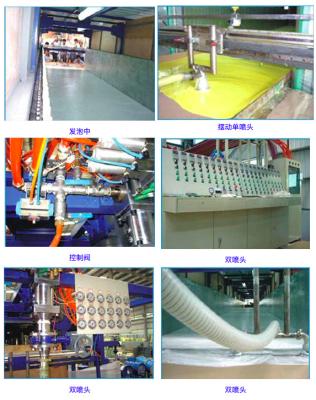 China CER PU-Schaum-Produktions-Maschinen-horizontale automatische Polyurethan-Schaum-Ausrüstung zu verkaufen