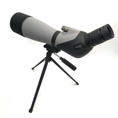 China 20-60X80 Spotting Scope With Tripod Phone Adapter Dual Focusing 24MM Big Eyepiece for sale