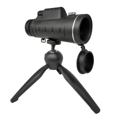 China FMC Lens Cell Phone Monocular Telescope Long Distance 12x50 For Traveling for sale