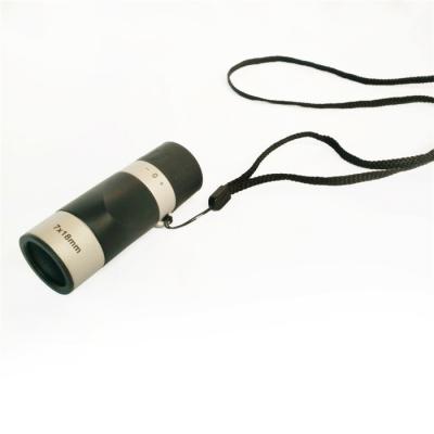 China Peso ligero blanco del negro monocular del telescopio 7x18 del bolsillo para la medida de la distancia en venta