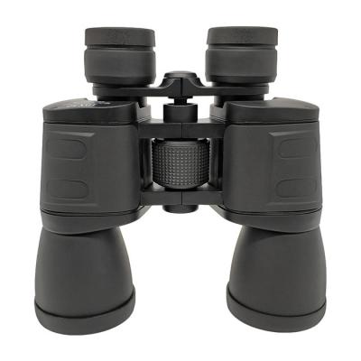 China Porro Prism 10x50 Binoculars Telescope Center Focus Black For Camping for sale