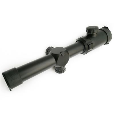 China 24mm Objective Diameter Hunting Rifle Scope 1-10x24 Fully Multi Coated Green for sale