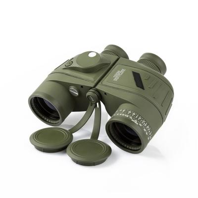 China Porro 10x50 Binoculars Bak4 Prism Telescope With Rangefinder Equipment for sale