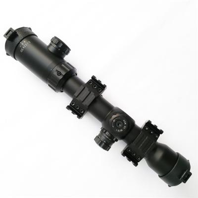 China High Resolution Film Long Range Rifle Scopes 1-12x30 With FFP R2 Reticle for sale