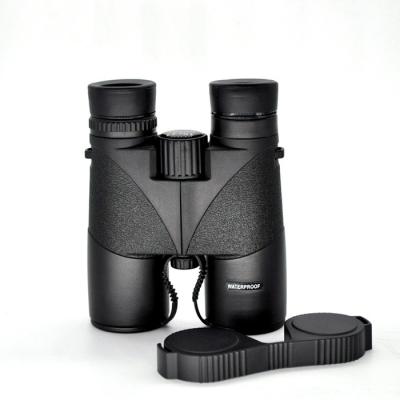China Black Waterproof Binoculars 10x42 Roof Prism Telescope Binoculars With Tripod for sale