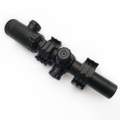 China 1-10x24 IR Illuminated Hunting Rifle Scope Reticle Optics Scope For Outdoor for sale