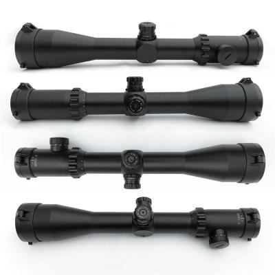 China FFP Mil Dot Reticle 3-12x50 First Focal Plane Scopes With High Profile Scope Rings for sale