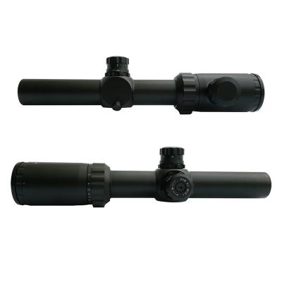 China 1-10x24 SFP Riflescope Hunting Scope Second Focal Plane With Capped Adjusters for sale
