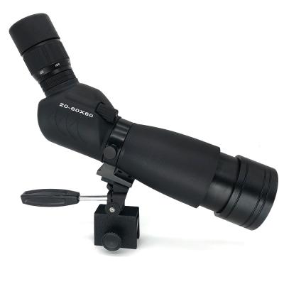 China Black ED Lens 20-60x60 Astronomical Scope With Tripod And Window Mount for sale