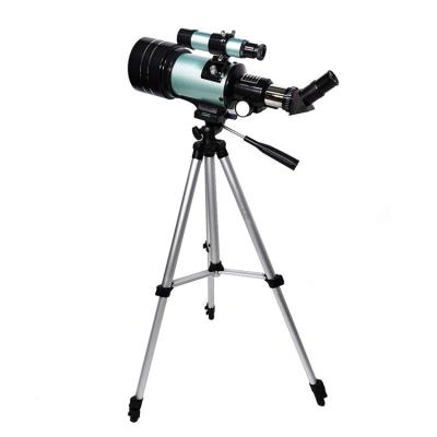 China Portable Travel Kids 70x300mm Astronomical Refractor Telescope for sale