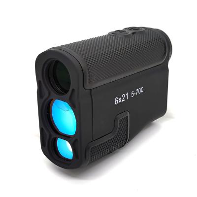 China Bow Hunting Laser Golf Range Finder 6X21 With Accurate Slope Function Pin Seeker for sale