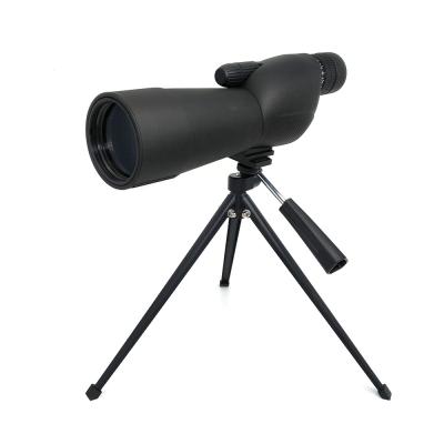 China 15-45x60 Straight Spotting Scope With Tripod Carry Bag For Target Shooting for sale