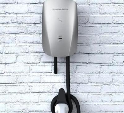 China White 32A Wall EV Chargers Wall Mounted EV Charging Station Wallbox for sale