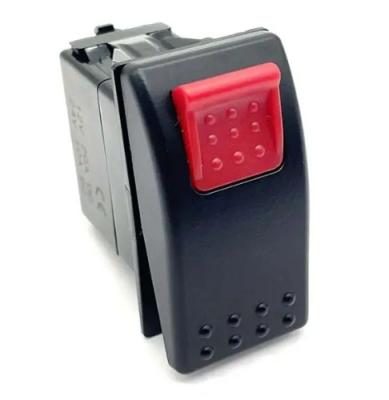 China Dc 24v 10a 20a Safety Rocker Schalter Auto Boot Marine Schalter Druck Laser 12v zu verkaufen