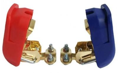 China 1 Pair 12V Car Quick Release Battery Disconnect Terminals Clamps Connectors Automotive Inline Fuse Holder for sale