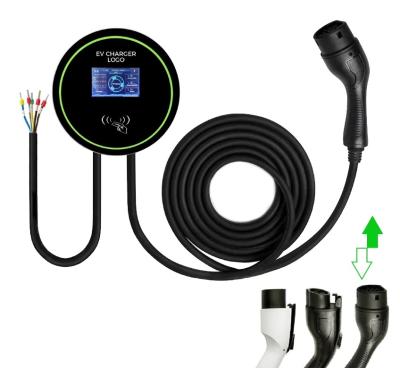China Type 1 J1772 Home Use Commercial Use 32A EV Charger 7KW Level 2 Charging EVSE Wallbox Station Charger EV Charger for sale