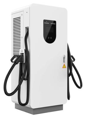 China Super Fast Dual Gun 120kW CCS2 Commercial DC EV Charging Station OCPP 1.6 DC EV Charger for sale