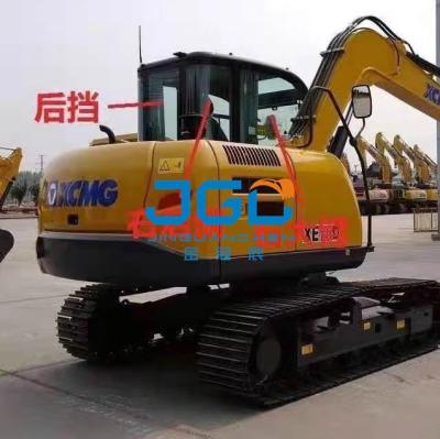 China XE75DA 85C 80 Front Lower Gear Glass Excavator Front Damper Glass Rear Side Curved Glass for sale