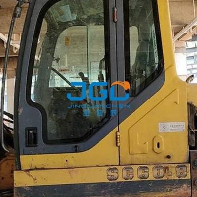 China Excavator Glass SC80 60 70 Front And Rear Windscreen Left Door Right Slide Window The Rear Window Glass for sale