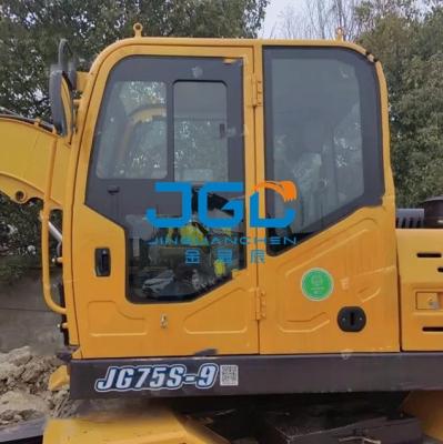 China Excavator Glass JG75S-9 95Z Front Windshield Upper And Lower Doors Rear Right Arm Skylight Glass for sale