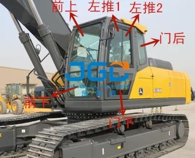 China E360 210 140 240 260 300 330 230 Windshield Of Front And Rear Doors And Windows Of The Excavator for sale