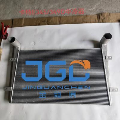 China 281-3514 Water Tank Radiator For E345 349D 349DL 345C L Excavator Engine Parts 2813514 for sale
