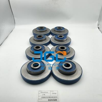 China Accessories For Excavator Engine Mounting E330b E330c E330d E336D E345c E345D E374 Blue Engine Cushion for sale