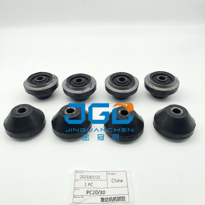 China PC20 PC30 Engine Mounting Cushion Engine Mounting Support For Komatsu Use for sale