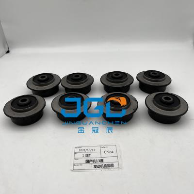 China Normal Quality Engine Mounting Engine Systems Parts Mounting Rubber Cushion Feet Bumper For Domestic Machine 13mm for sale