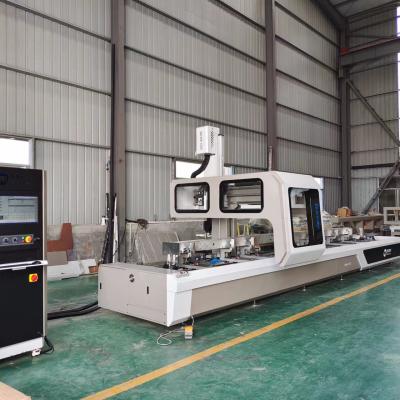 China Four Axis Automatic Alloy CNC Machining Centre For Making Room House Curtain Wall for sale